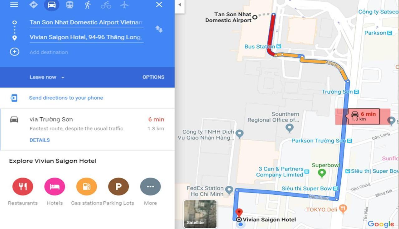 Vivian Saigon Hotel Ho Chi Minh Zewnętrze zdjęcie